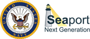 Navy Seaport Contract Logo