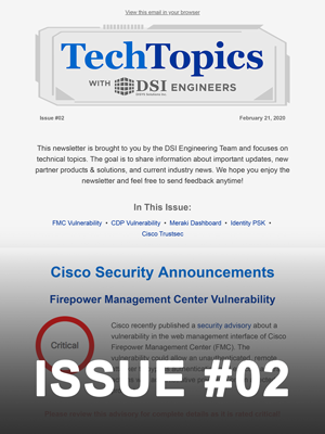 Tech Topics Newsletter Issue #02