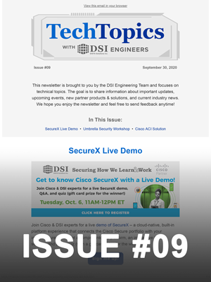 Tech Topics Newsletter Issue #09