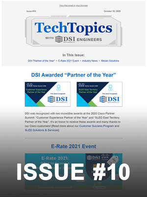 Tech Topics Newsletter Issue #10