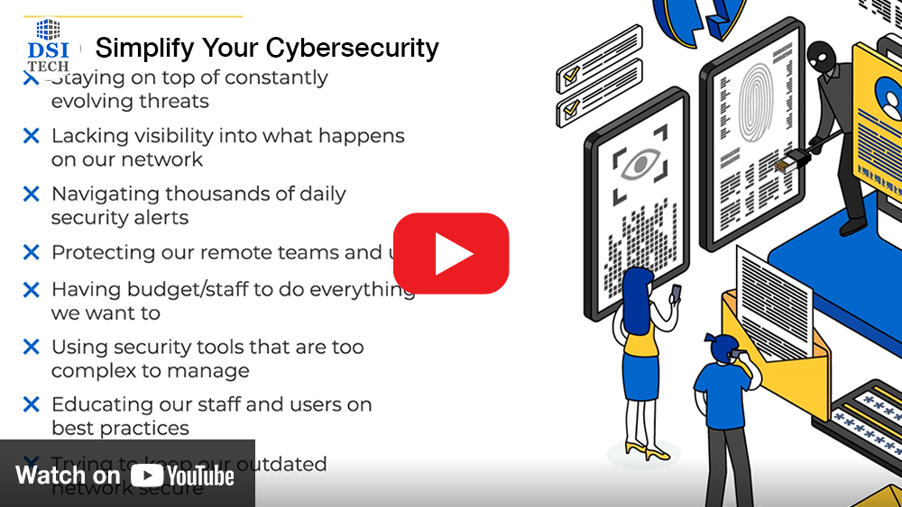Video Thumbnail for "Simplify Your Cybersecurity". Image link opens new window.