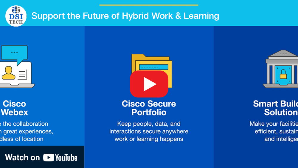 Video Thumbnail for "Support the Future of Hybrid Work & Learning". Image link opens in new window.