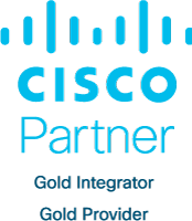 DSI Tech Partner - Cisco Partner Gold Integrator Gold Provider Logo. Image link opens in new window.