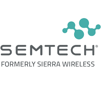 DSI Tech Partner - Semtech Sierra Wireless Logo. Image link opens in new window.