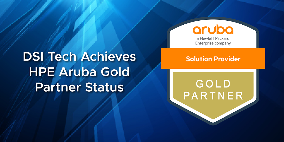 HPE Aruba Gold Partner Status