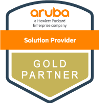 HPE Aruba Gold Partner Logo. Image link opens a new tab.