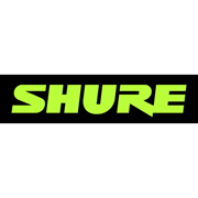 DSI Tech Partner - Shure Logo. Image link opens in new window.